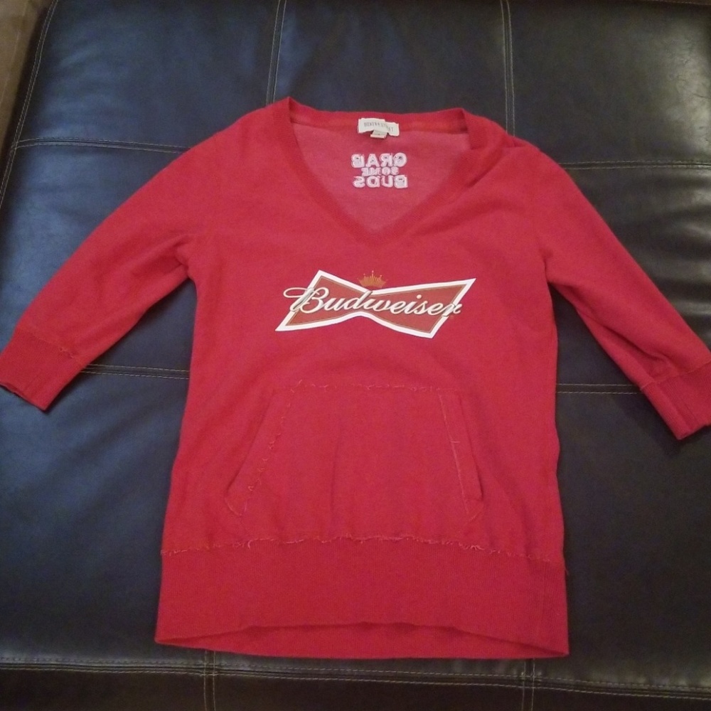 Womens Budweiser sweatshirt
